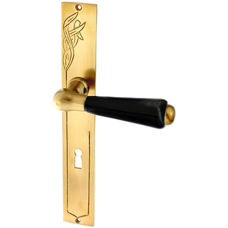 Ironmongery World® Massivem Messing OLD ENGLISH VINTAGE